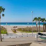 דירה Santa Barbara B Front With Terrace, Sea View In And Garage In Conil *
