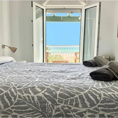 Santa Barbara B Front With Terrace, Sea View In And Garage In Conil דירה קוניל דה לה פרונטרה