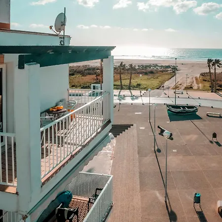 Santa Barbara B Front With Terrace, Sea View In And Garage In Conil * קוניל דה לה פרונטרה