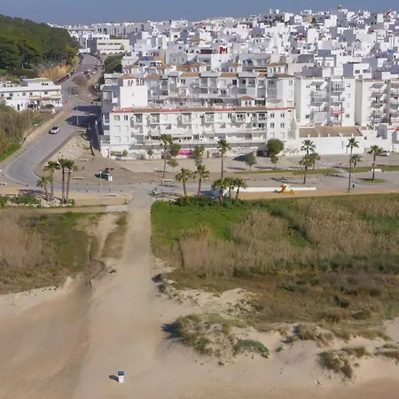Santa Barbara B Front With Terrace, Sea View In And Garage In Conil דירה קוניל דה לה פרונטרה